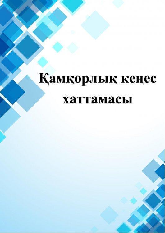 Қамқорлық кеңес хаттамасы
